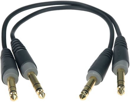 Klotz AB-JJ0030 Patchkabel 0,3 m - Stereo patch kabel