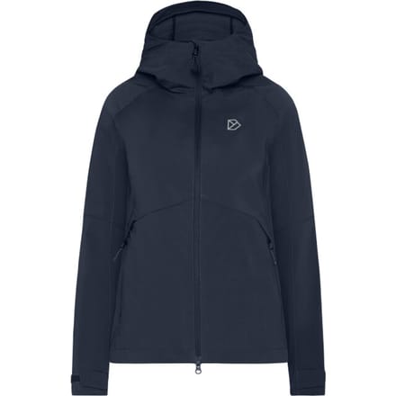 Didriksons Petra Softshell - Dames Ongevoerde softshell - Dark Night Blue