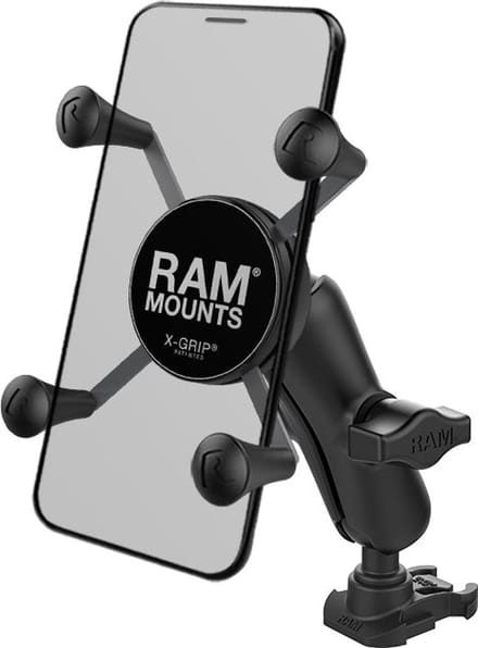 X-Grip® Telefoonhouder met Bal Adapter voor GoPro Bases