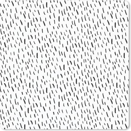 Muismat 20x20 cm - Mousepad Regen - Zomer - Patroon - Muismatten