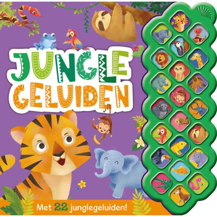 Geluidenboek Jungle Geluiden 22 Geluiden