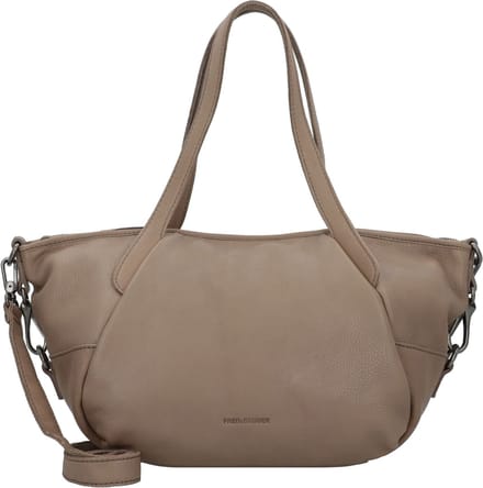 FREDsBRUDER Leren Schoudertas Leia Shoulderbag Almond Taupe