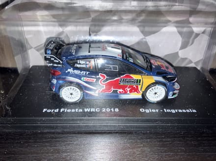 Ford Fiesta WRC - Ogier/Ingrassia - 2018 - Atlas 1:43