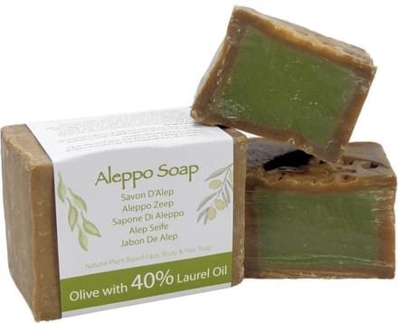Groene Beer - Natuurlijk Traditionele Aleppo zeep met 40% Laurier olie