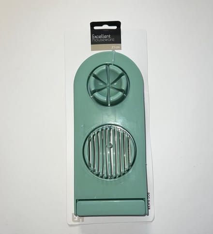 Excellent Houseware - Egg Slicer - Eiersnijder - Ei - Snijder - 2 in 1 – Licht Groen