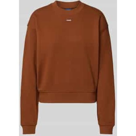 Regular fit sweatshirt van puur katoen model 'Delessa_B'