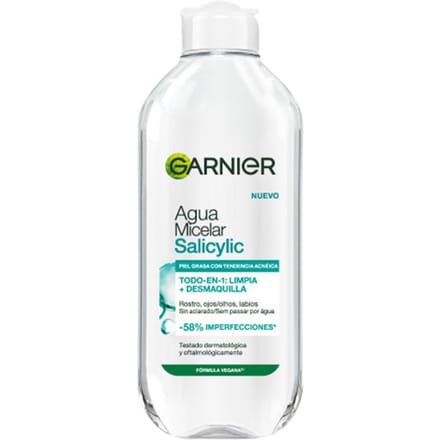 Skinactive Salicylzuur Micellair Water 400ml 400 ml