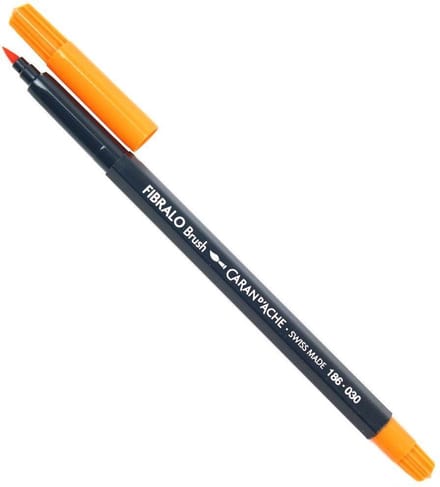 Carandache Fibralo Brush | Orange