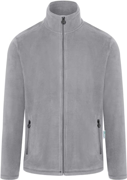 Karlowsky Men´s Workwear Fleece Jacket Warm-Up KY153 - Platinum Grey (ca. Pantone 4283C) - M