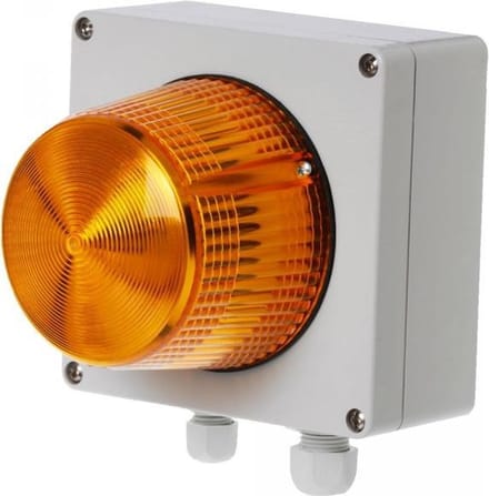 BEZET-WERK BLITZ 870 Telefoon-FLITSER oranje/geel-glas 1-855.87.0.30