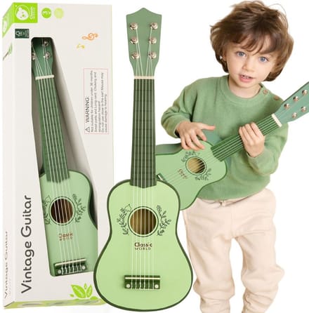 Classic World Houten Vintage Gitaar