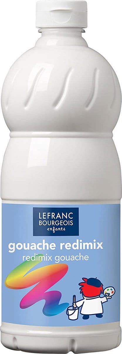 L&B Plakkaatverf Redimix White 500ml