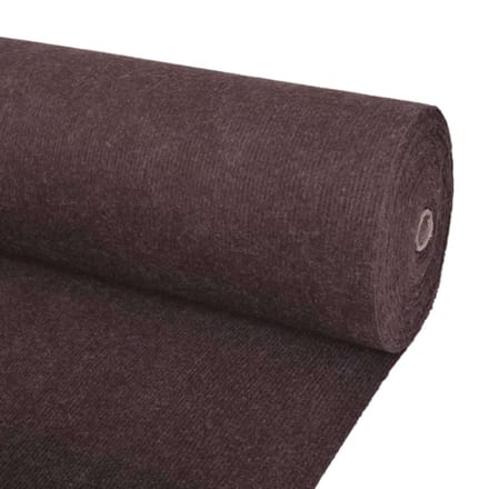 vidaXL - Tapijt - Bruin - 1,2 - x - 15 - m - Polyester