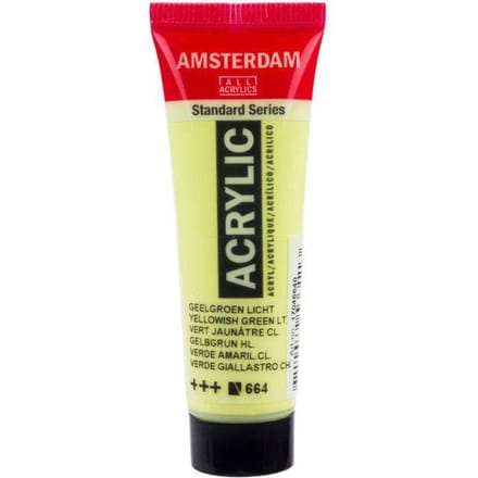 Amsterdam acryl 664 Geelgroen licht 20 ml