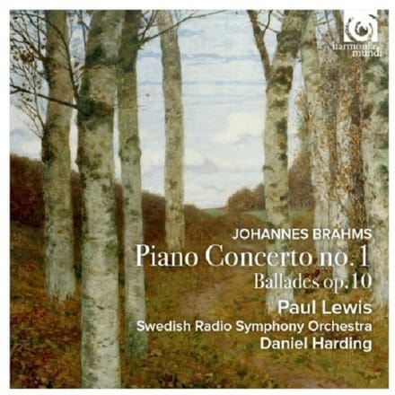 Paul Lewis, Swedish Radio Symphony Orchestra, Daniel Harding - Brahms: Piano Concerto No.1 (CD)