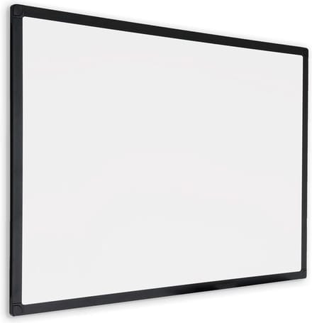 IVOL Whiteboard met zwart frame - Magnetisch - 80x110 cm