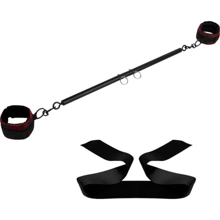 'Rosegasm - Spreader Bar Set with Ankle Cuffs'