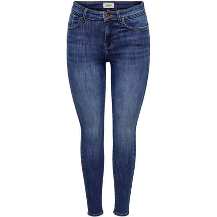 ONLY - ONLPOWER MID SK PUSHUP DNM TAI012 Dames Jeans