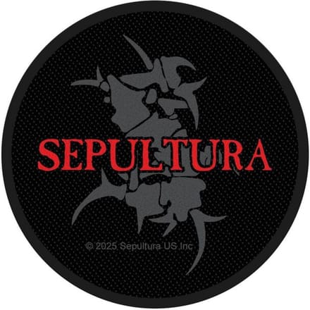 Sepultura Logo & Tribals Unisex Patch - meerkleurig - Standard