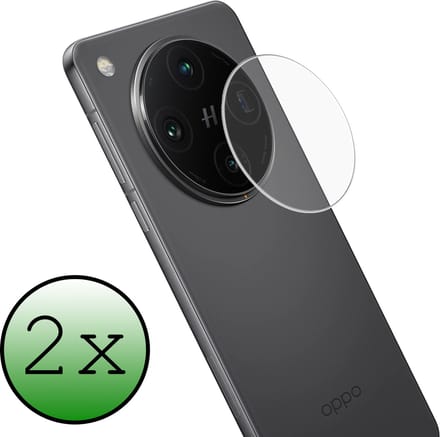 Camera Lens Protector - 2 Stuks Geschikt voor OPPO Find X8 - Camera Screenprotector Beschermglas - Gehard Glas - Tempered Glass - Screen Protector