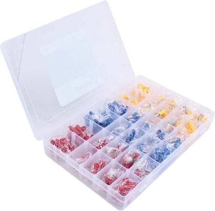 Asta A-IT480 Serie - Elektrische Connector Set - 480 stuks - Oog, Vork, Man en Vrouwelijk - Kleurgecodeerd