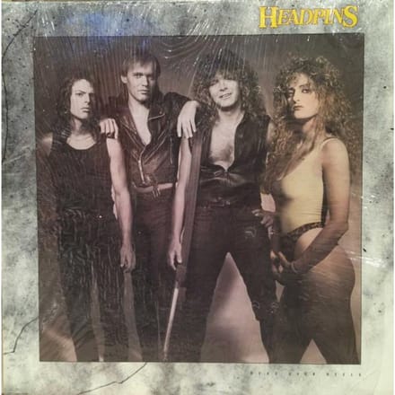 Disque vinyle HEADPINS - Head Over Heels MCA5630 MCA Records 1985 Canada Rock Occasion gray