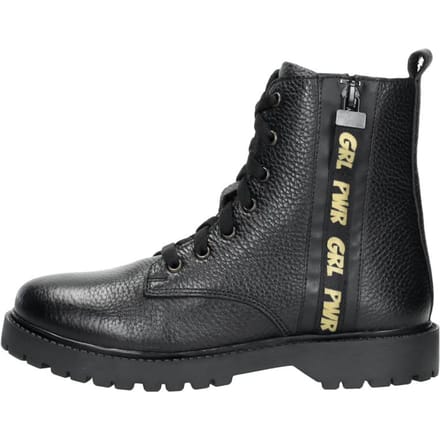 SUB55 Veterschoen hoog Veterschoen hoog - Zwart - Maat 33