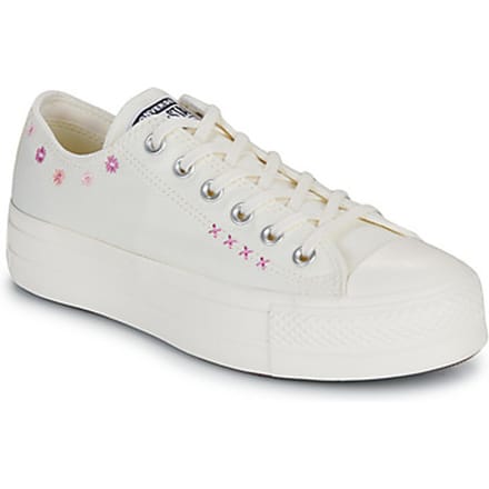 Converse  Lage Sneakers CHUCK TAYLOR ALL STAR LIFT FLORAL EMBROIDERY LOW TOP