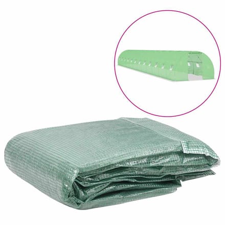 vidaXL - Kashoes - vervangend - (54 - m²) - 300x1800x200 - cm - groen