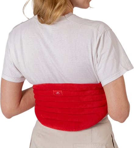Chillaxy Pittenzak - Kersenpitkussen met Elastische Band - Pittenkussen - Warmtekussen magnetron - Rood