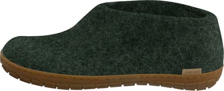 glerups Dames en Heren slippers rubberen zool