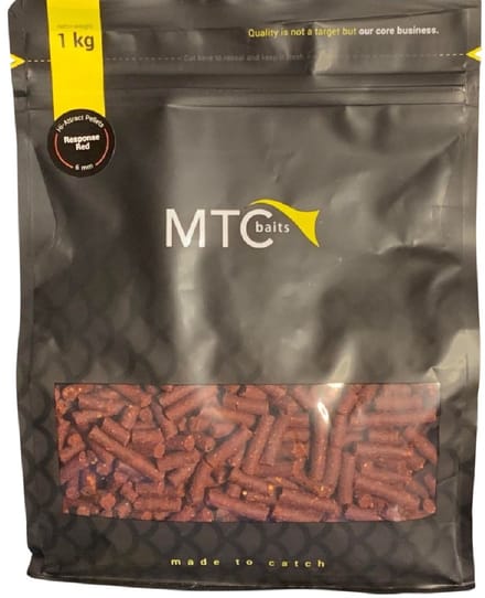 MTC Baits Response Red Hi-Attract Pellet 6mm 1kg
