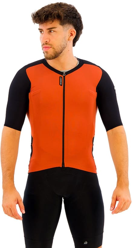 Assos Tactica T5 Korte Mouw Wielertrui Bruin S Man