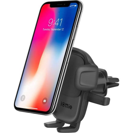 iOttie Easy One Touch 5 Air Vent Mount - Telefoonhouder auto - Ventilatierooster - Zwart