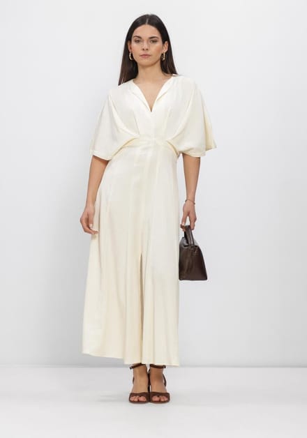 Copenhagen Muse Cmvianna-dress Dames - Jurk - Ecru - Maat M