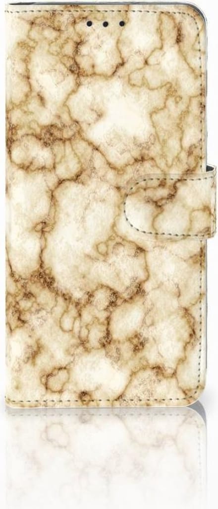 Samsung Galaxy S10 Plus Bookcase Marmer Goud