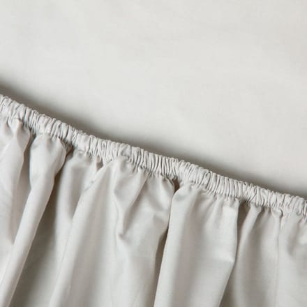 Kayori Kai Splittopper Hoeslaken Katoen - 180x200cm - Offwhite