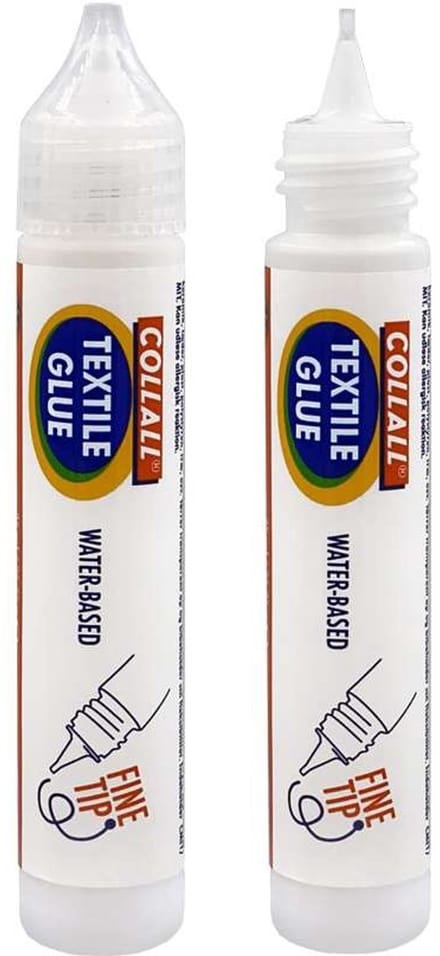 Collall Textiellijm lijmpen met fijne doseerpunt 2 x 25 ml