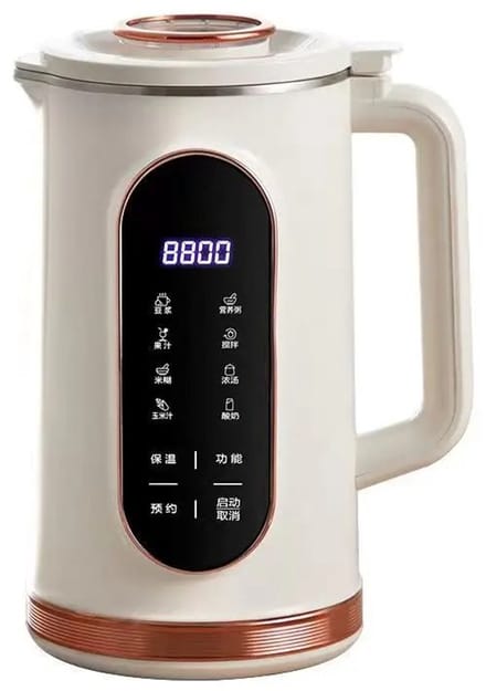 Rolu Sojamelk Maker - Soepmaker - Blender - Mixer - 10 Messen - Touchscreen - Warm & Koud Functie - Timer Tot 12 Uur