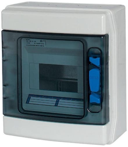 Eaton IKA Industrie-verdeelkast, UV-stabiel, IP65 + klemmen, 174188