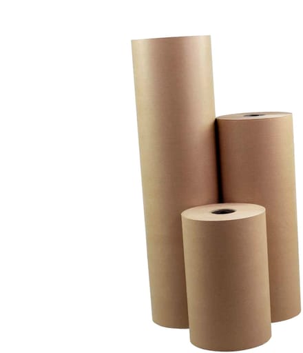 Inpakr Kraftpapier op Rol - 100 cm x 400 m - 50 g/m2 - Bruin Natronkraft - 1 Rol