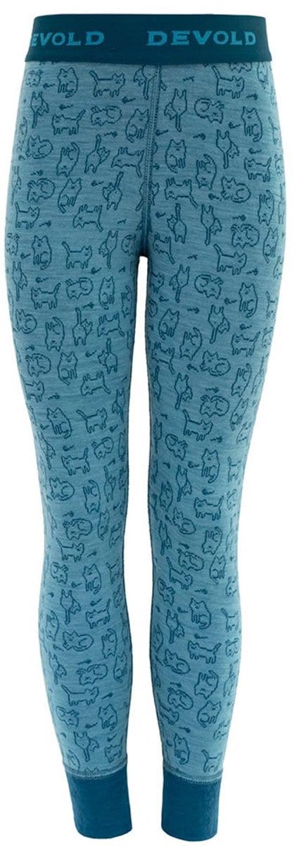 Devold Of Norway Duo Active Merino Basislaagbroek Blauw 8 Years Jongen