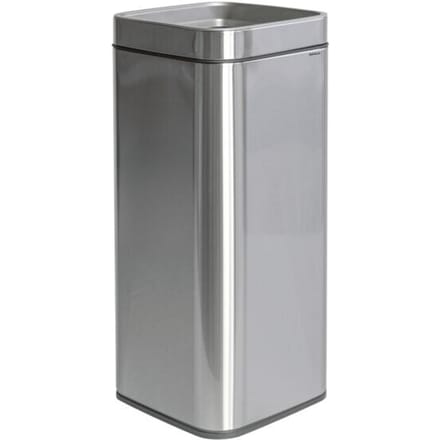 Maul 9503094 Afvalbak 30 l RVS (b x h x d) 253 x 614 x 253 mm RVS Anti-vingerafdrukken, Met wandhouder 1 stuk(s)
