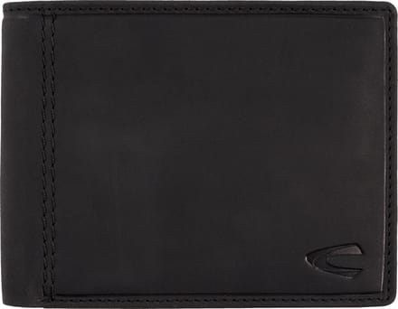 camel active Leren Portemonnee Vietnam Wallet Black Zwart