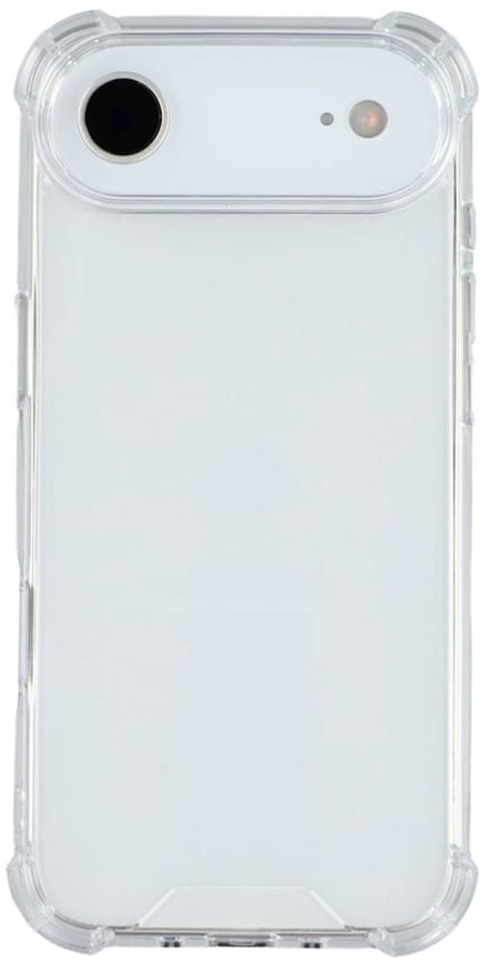 Anti Shock Silicone Hoesje Geschikt voor iPhone 17 Air - transparant - ZT Accessoires
