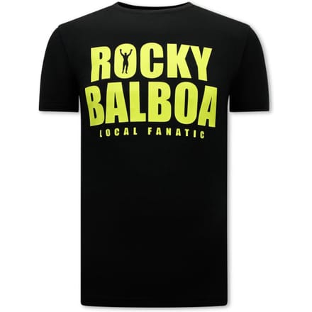 Rocky Balboa Heren T-shirt - Zwart