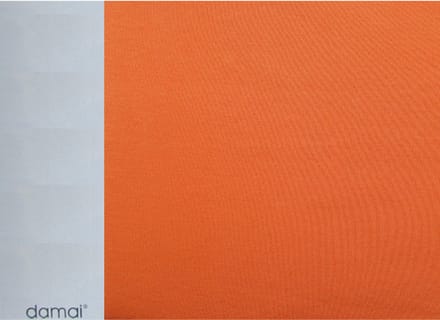 Damai Double Jersey Hoeslaken - Ledikant - 60x120 cm - Orange