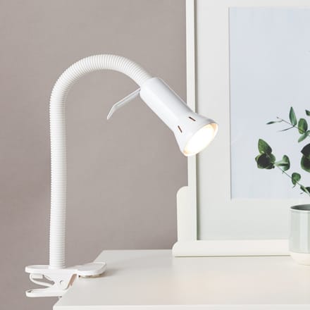 Brilliant Antony Klemlamp Spaarlamp E14 40 W Wit