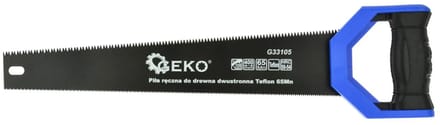 GEKO Dubbelzijdige handzaag - 400 mm - PTFE coating - ergonomische grip