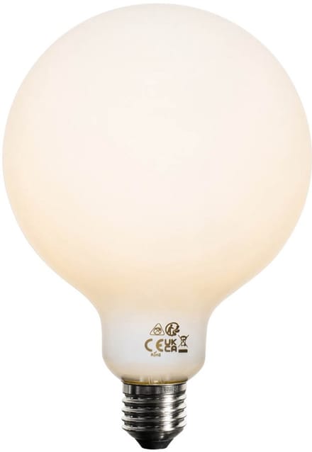 LUEDD Set van 5 E27 dimbare LED lamp opaal G125 5W 450 lm 2700K